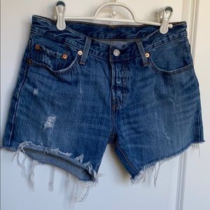 Levi’s 501 Cutoff Shorts - Size 27